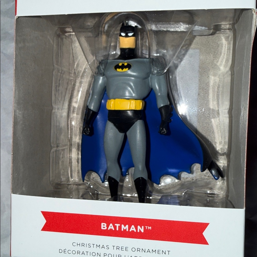 ๐๏ธ10 items for $20โ๏ธ Hallmark Batman Ornament with Blue and Gray Suit - Picture 4 of 4